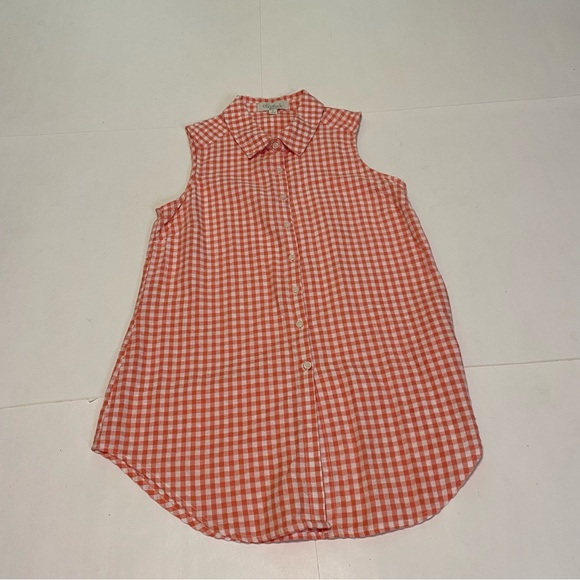 Olive & Oak Tops - ⭐️ 75. Olive & Oak sleeveless orange & white sleeveless top